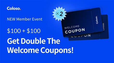 Double Welcome Offer .